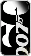 1 Unze Silbermünze Tuvalu Rectangular James Bond 60 Years Anniversary 2022