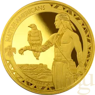 1 Unze Goldmünze Native Americans - Adler 2022