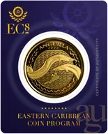 1 Unze Goldmünze EC8 Anguilla - Eel 2022