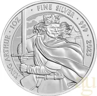 1 Unze Silbermünze Myths and Legends - King Arthur 2023