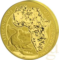 1 Unze Goldmünze Ruanda Nilkrokodil 2023