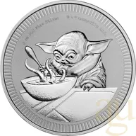 1 Unze Silbermünze Niue Star Wars - Grogu "Baby Yoda" 2022