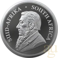 2 Unzen Silbermünze Krügerrand 2026 - polierte Platte