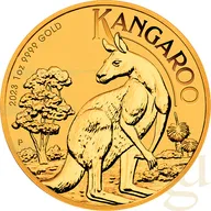 1 Unze Goldmünze Australien Känguru 2023