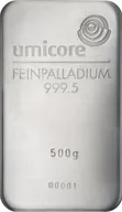 500 Gramm Palladiumbarren