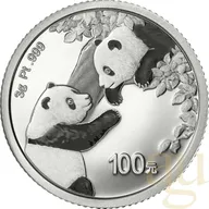 3 Gramm Platinmünze China Panda 2023 proof
