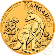 1/10 Unze Goldmünze Australien Känguru 2023