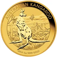 1 Unze Goldmünze Australien Känguru 2014