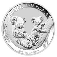 10 Unzen Silbermünze Australien Koala 2011