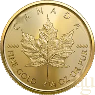 1/4 Unze Goldmünze Maple Leaf 2023
