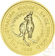 1/4 Unze Goldmünze Australien Känguru 1999