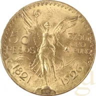 50 Cincuenta Pesos Goldmünze Mexiko Centenario 1926