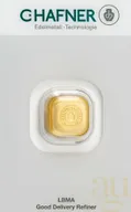 31,1 Gramm Goldbarren C. Hafner Gussbarren