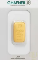 250 Gramm Goldbarren C. Hafner