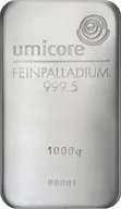 1.000 Gramm Palladiumbarren