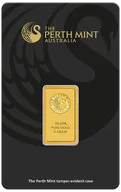 5 Gramm Goldbarren Perth Mint - Känguru