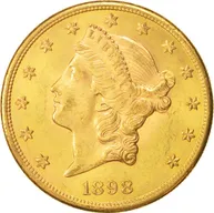 20$ Goldmünze Double Eagle Liberty Head - Kopf