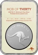 1 Unze Silbermünze Australien Känguru 2023 (RAM) - 30 Jahre Jubiläum
