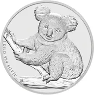 1 Kilogramm Silbermünze Australien Koala 2009