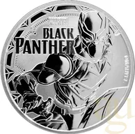 1 Unze Silbermünze Tuvalu - Black Panther 2018