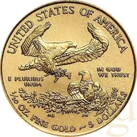 1/10 Unze Goldmünze American Eagle 2021 - Type 1