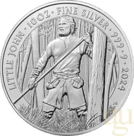 10 Unzen Silbermünze Myths and Legends - Little John 2024