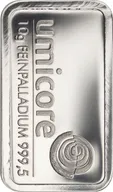 10 Gramm Palladiumbarren