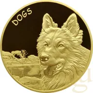 1 Unze Goldmünze Fiji Dogs 2023 - prooflike
