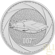 1 Unze Silbermünze Six Decades of 007 - Bond of the 70s - 2024