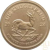 1/10 Unze Goldmünze Krügerrand 2024