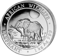 1 Kilogramm Silbermünze Somalia Elefant 2011