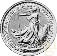 1/4 Unze Silbermünze Britannia