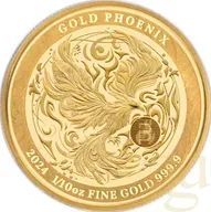1/10 Unze Goldmünze Niue Phoenix 2024