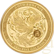 1/4 Unze Goldmünze Niue Phoenix 2024