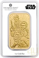 31,1 Gramm Goldbarren The Royal Mint - Star Wars - Light Side