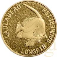 1 Unze Goldmünze Tokelau Langflossen Wimpelfisch 2024