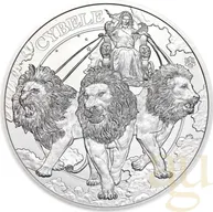 1 Unze Silbermünze The Goddesses Series: Cybele and the Lions 2024