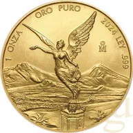 1 Unze Goldmünze Mexiko Libertad 2024