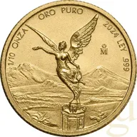 1/10 Unze Goldmünze Mexiko Libertad 2024