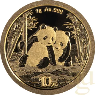1 Gramm Goldmünze China Panda 2026