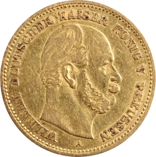 5 Mark Goldmünze Wilhelm I von Preußen