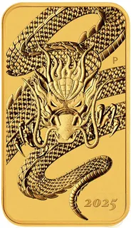 1 Unze Goldmünze Perth Mint - Rectangular Dragon 2025