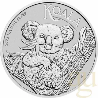 1 Unze Silbermünze Australien Koala 2026