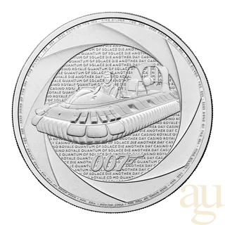 1 Unze Silbermünze Six Decades of 007 - Bond of the 00s - 2025