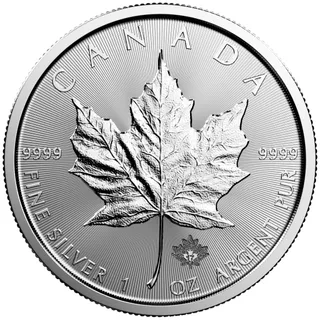 1 Unze Silbermünze Maple Leaf