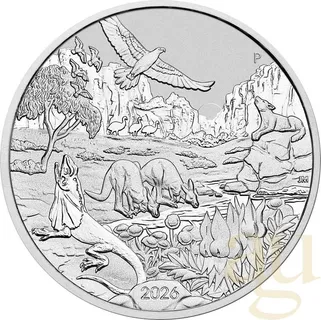 1 Unze Silbermünze Wonders of Australia - The Outback 2026