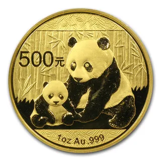 1/20 Unze Goldmünze China Panda 2012
