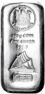 500 Gramm Silber Argor Heraeus Fiji Münzbarren