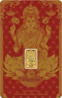 1 Gramm Goldbarren Perth Mint - Lakshmi