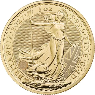 1 Unze Goldmünze Britannia 2027